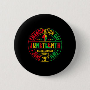 Badge Rond 5 Cm 1865 : Le 11° anniversaire de la liberté en Afriqu