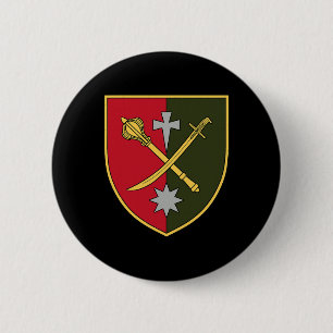 Badge Rond 5 Cm 18e corps d'armée (ukraine) militaire ukrainien