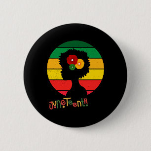 Badge Rond 5 Cm 18ème Afro Queen Je Suis Noir Histoire Fière