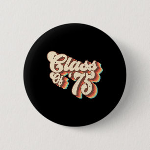 Badge Rond 5 Cm 1975 Cl Réunion Rétro Cl De 75 Lycée