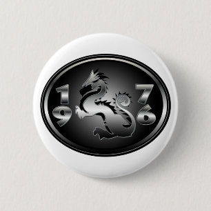 BADGE ROND 5 CM 1976