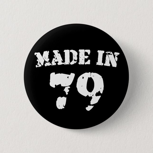 BADGE ROND 5 CM 1979 (Devant)