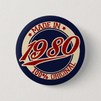 BADGE ROND 5 CM 1980
