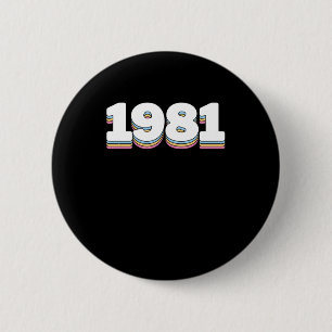 BADGE ROND 5 CM 1981 3
