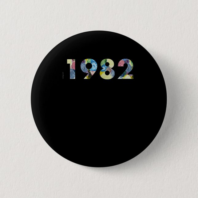 BADGE ROND 5 CM 1982 4 (Devant)
