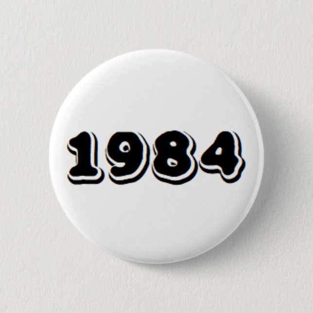 BADGE ROND 5 CM 1984 (Devant)