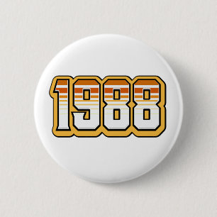 BADGE ROND 5 CM 1988