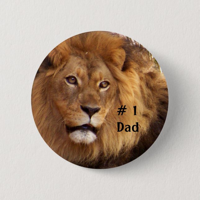 Badge Rond 5 Cm # 1 Bouton_papa (Devant)