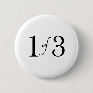 Badge Rond 5 Cm 1 de 3 (l'enfant le plus âgé)