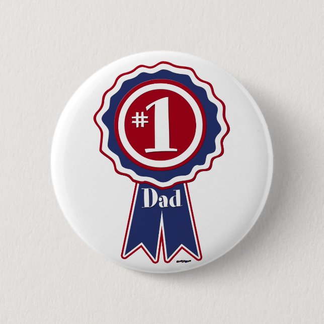 Badge Rond 5 Cm #1 Papa (Devant)