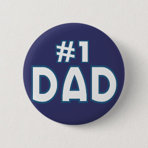 Badge Rond 5 Cm #1 Papa