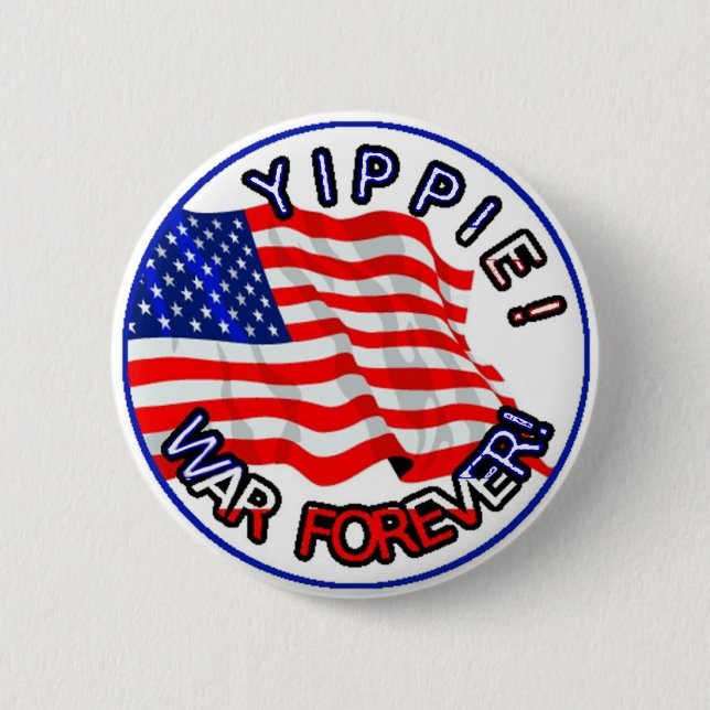 Badge Rond 5 Cm 1.War améliorent pour toujours (Devant)