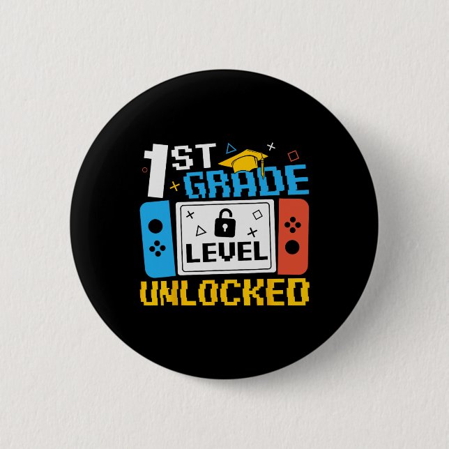 Badge Rond 5 Cm 1st Grade (Devant)