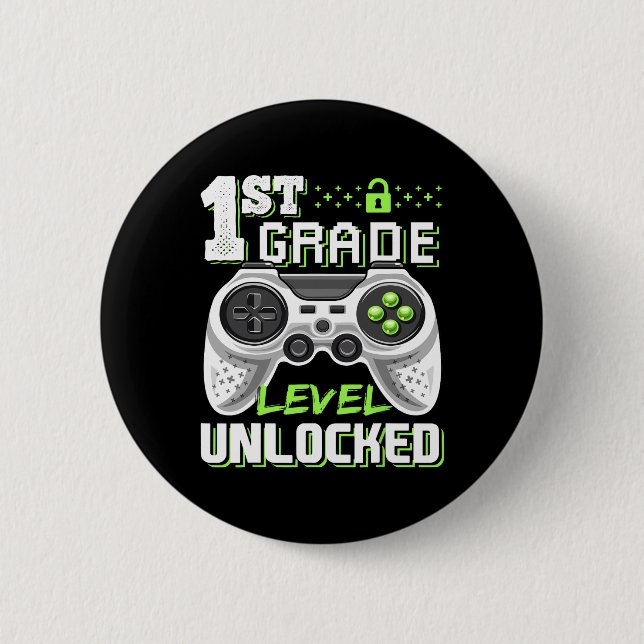 Badge Rond 5 Cm 1st Grade (Devant)