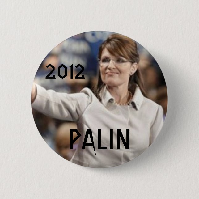 BADGE ROND 5 CM 2012, PALIN (Devant)