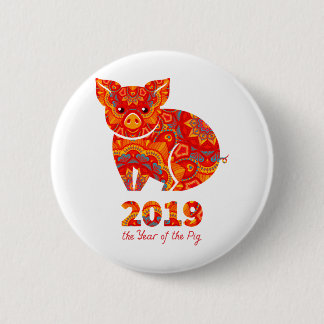 Badge Rond 5 Cm 2019 ans du PORC
