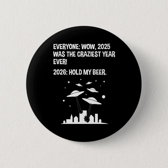 Badge Rond 5 Cm 2026 Tiens Ma Bière (Devant)