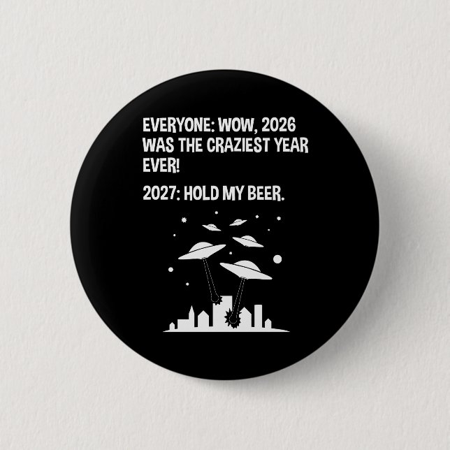 Badge Rond 5 Cm 2027 Tiens Ma Bière (Devant)