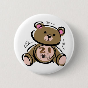 Badge Rond 5 Cm 21 enfin