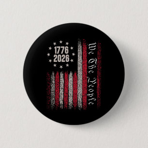 Badge Rond 5 Cm 250 Ans 1776 2026 250e Anniversaire 4 Juillet Été