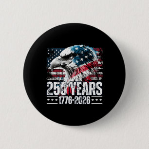 Badge Rond 5 Cm 250e anniversaire de la naissance des États-Unis