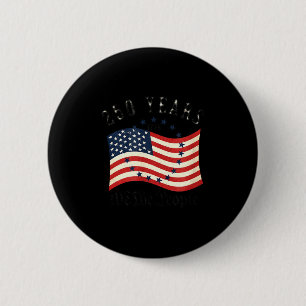 Badge Rond 5 Cm 250e anniversaire de l'indépendance américaine 250