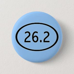 Badge Rond 5 Cm 26,2 milles de bouton