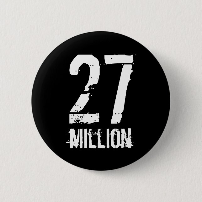 Badge Rond 5 Cm 27 millions (Devant)