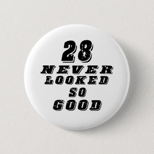 Badge Rond 5 Cm 28 non jamais regardés si bons