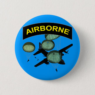 Badge Rond 5 Cm 2 aéroportés
