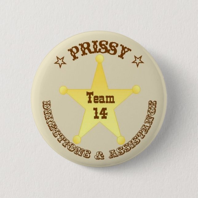 Badge Rond 5 Cm 2 chichiteux (Devant)