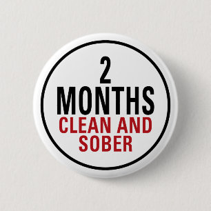 Badge Rond 5 Cm 2 mois nettoient et assagissent
