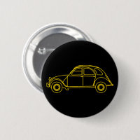 2CV Deux Chevaux bleu jaune