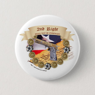 Badge Rond 5 Cm 2ème bonne protestation