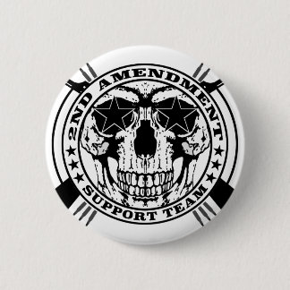Badge Rond 5 Cm 2ème Équipe de soutien d'amendement - bouton