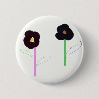 Badge Rond 5 Cm 2flowers