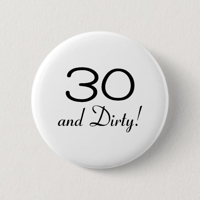 Badge Rond 5 Cm 30 et 3 sales (Devant)