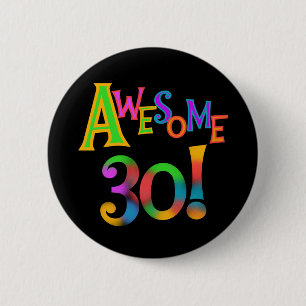 Badge Rond 5 Cm 30 T-shirts et cadeaux impressionnants