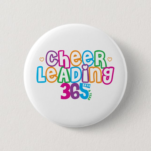 Badge Rond 5 Cm 365 Cheerleading (Devant)