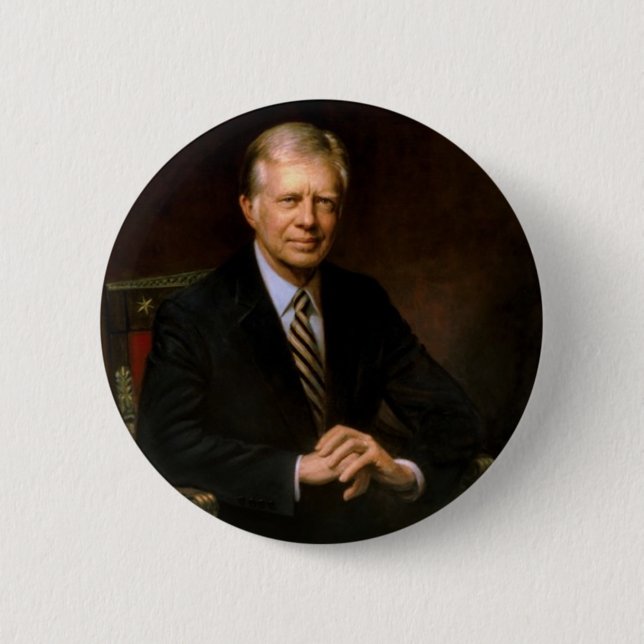 Badge Rond 5 Cm 39 Jimmy Carter (Devant)