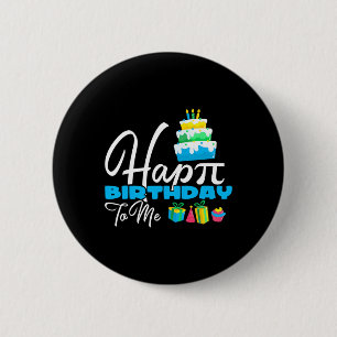 Badge Rond 5 Cm 3.14 Gâteau Joyeux Jour Pi Pour Enseignant Joyeux