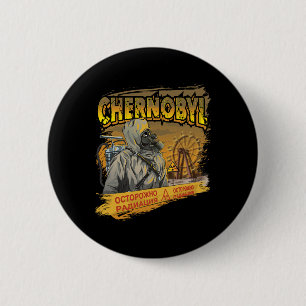 Badge Rond 5 Cm 3.6 Roentgen Ni super ni terrible Cherno