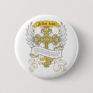 Badge Rond 5 Cm 3h16 de John