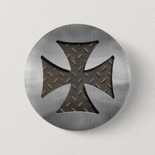 Badge Rond 5 Cm 416 maltais en acier