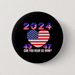 Badge Rond 5 Cm 45 Et 47 Président Donald Trump Drapeau Américain 