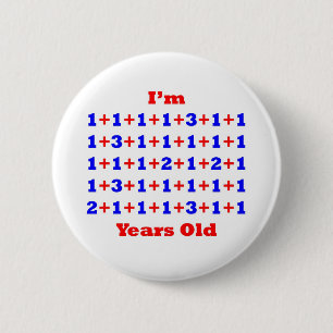 Badge Rond 5 Cm 46 années !