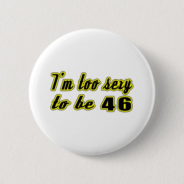 Badge Rond 5 Cm 46 conceptions d'anniversaire (Devant)
