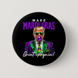 Badge Rond 5 Cm 47e Président Trump Pop Art Mardi Gras La Nouvelle