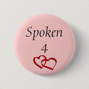 Badge Rond 5 Cm 4 broches parlées