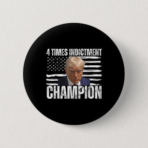 Badge Rond 5 Cm 4 Champion de la mise en accusation